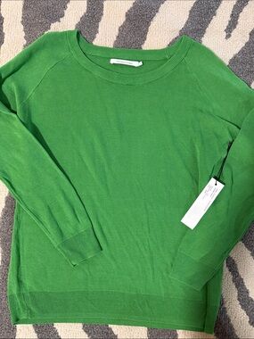 Michael Stars Green Crewneck Sweater